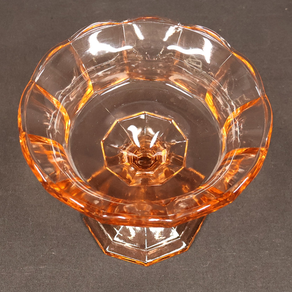 Fostoria Virginia Pink Pedestal Compote