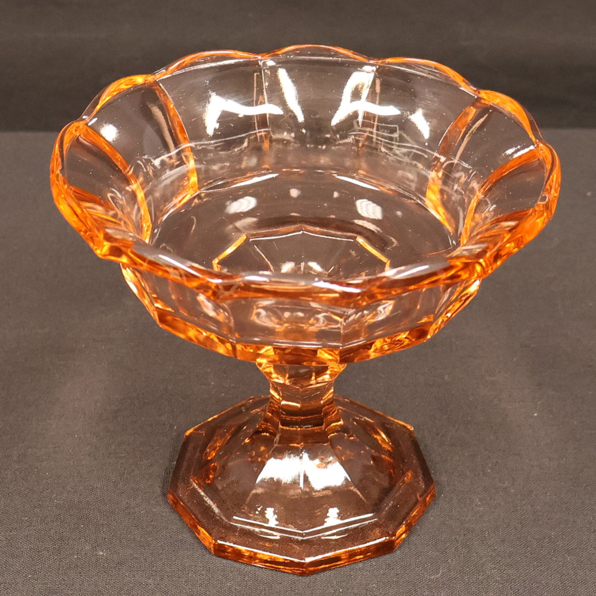 Fostoria Virginia Pink Pedestal Compote