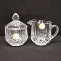 Cristal D'Arques Longchamps Crystal Sugar and Creamer