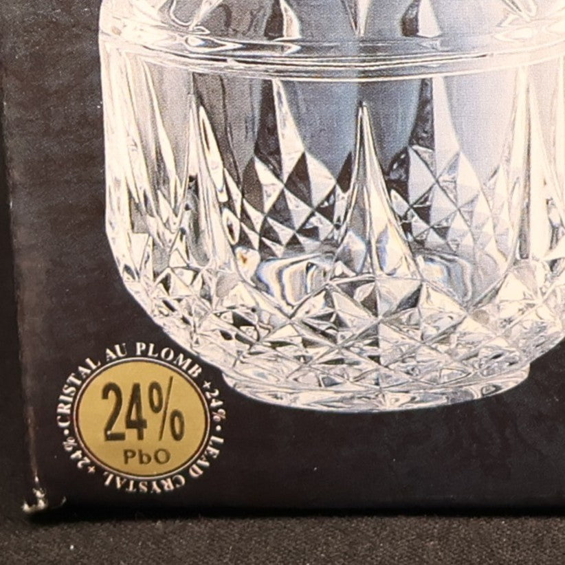 Cristal D'Arques Longchamps Crystal Sugar and Creamer