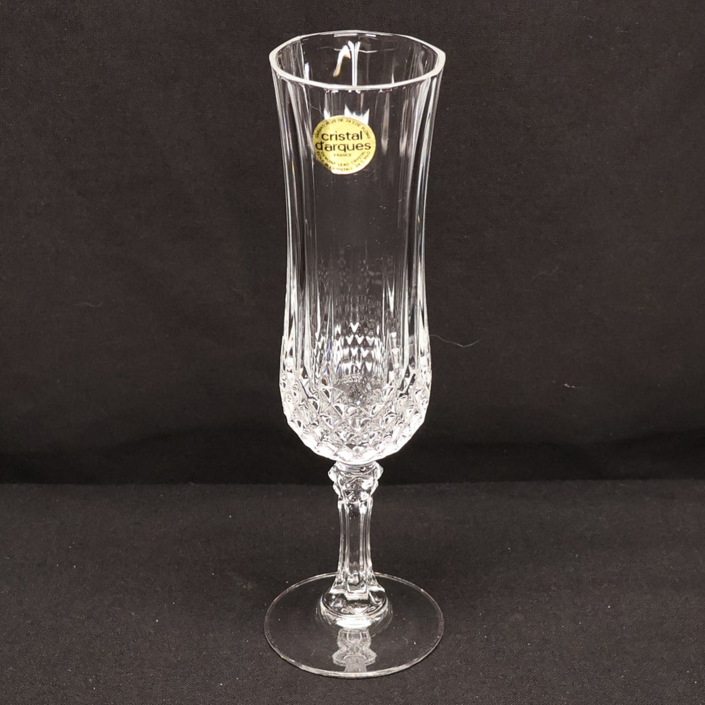 Cristal D'Arques Longchamps Champagne Flute 6 Piece Set