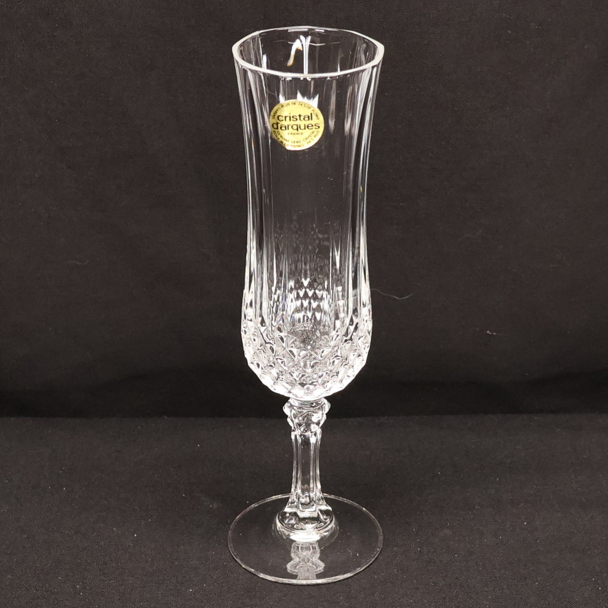 Cristal D'Arques Longchamps Champagne Flute 6 Piece Set