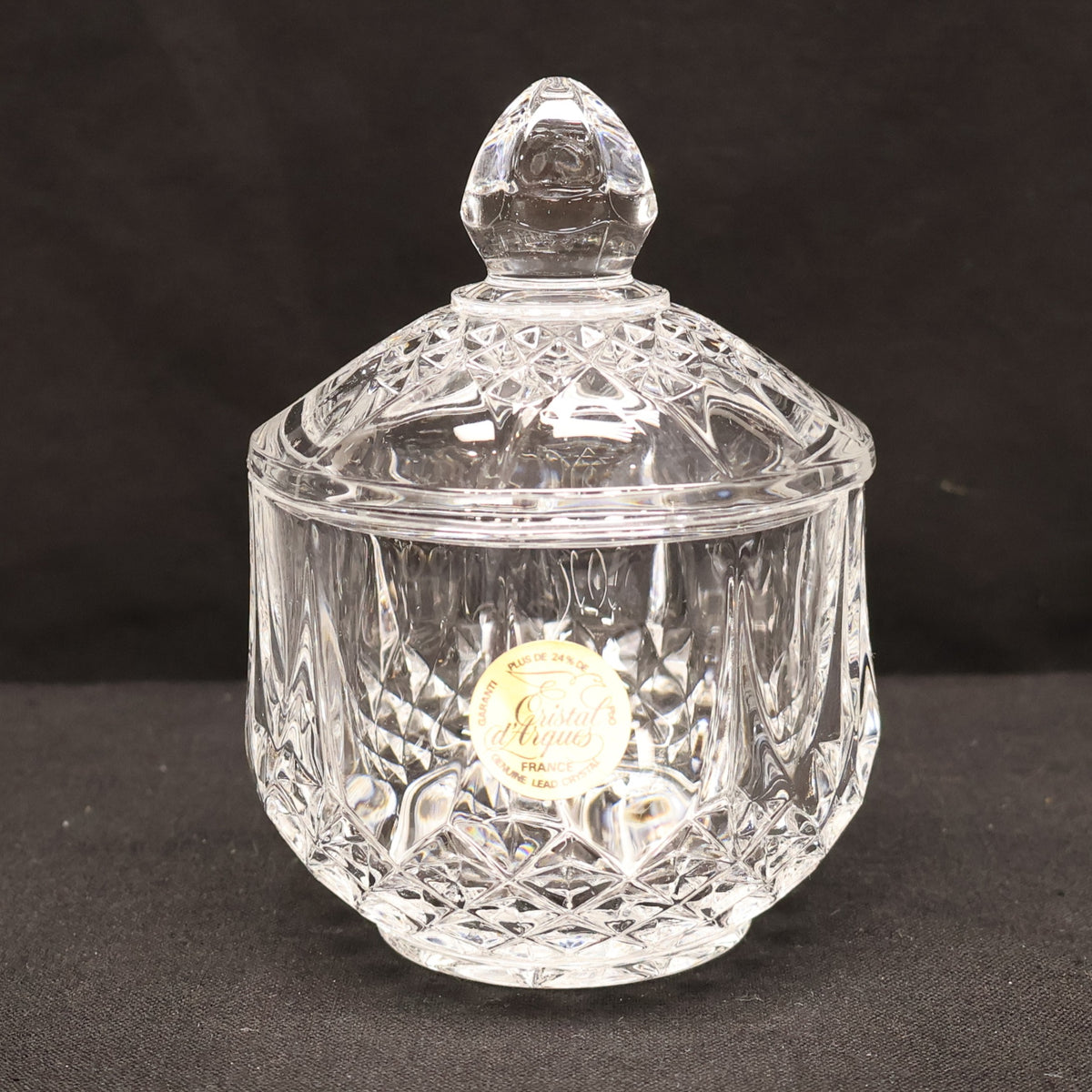 Cristal D'Arques Longchamps Crystal Sugar and Creamer
