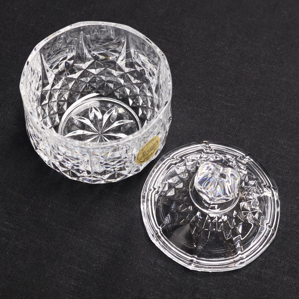 Cristal D'Arques Longchamps Crystal Sugar and Creamer