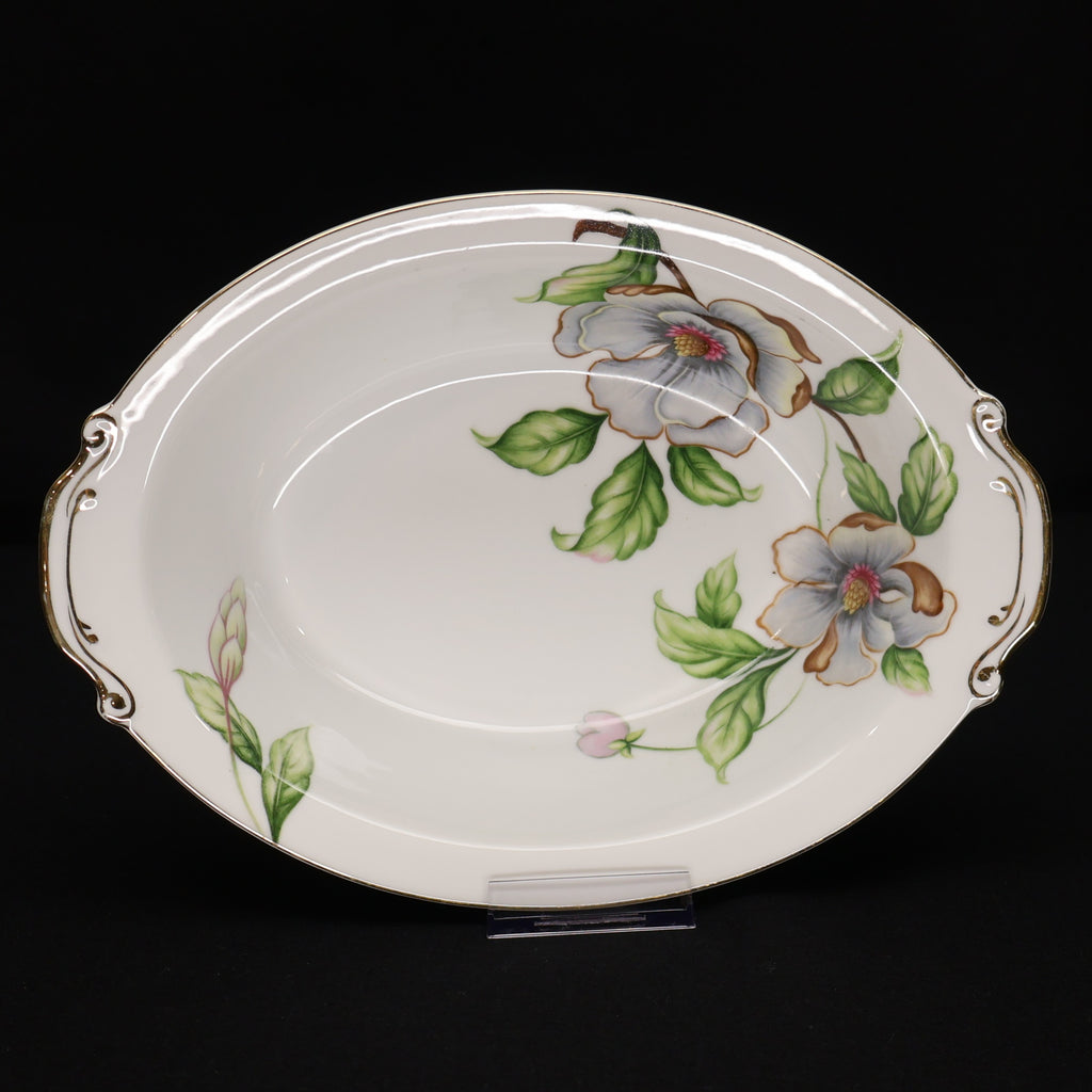 Roselyn Dogwood Oval Vegetable Bowl