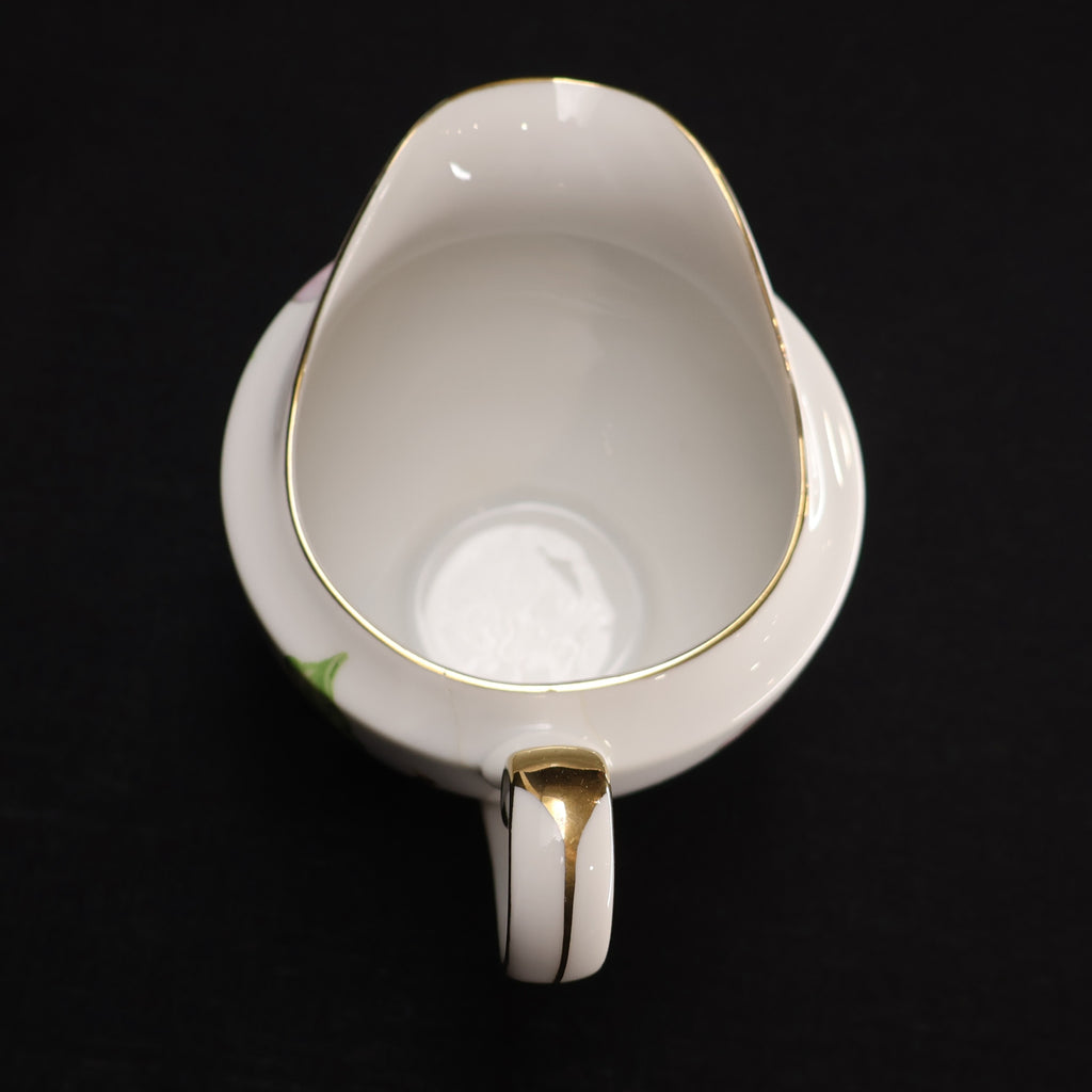 Roselyn Dogwood Creamer and Covered Sugar Bowl