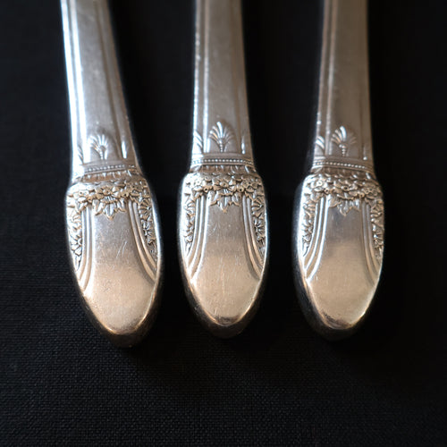 1847 Rogers Bros. Silverplate "First Love" Dinner Knife