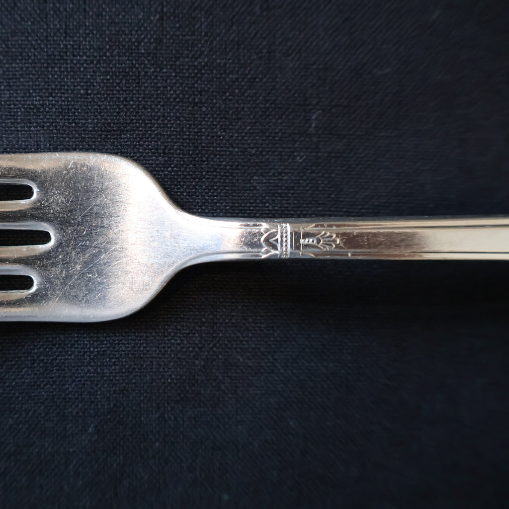 1847 Rogers Bros. Silverplate "First Love" Dinner Fork