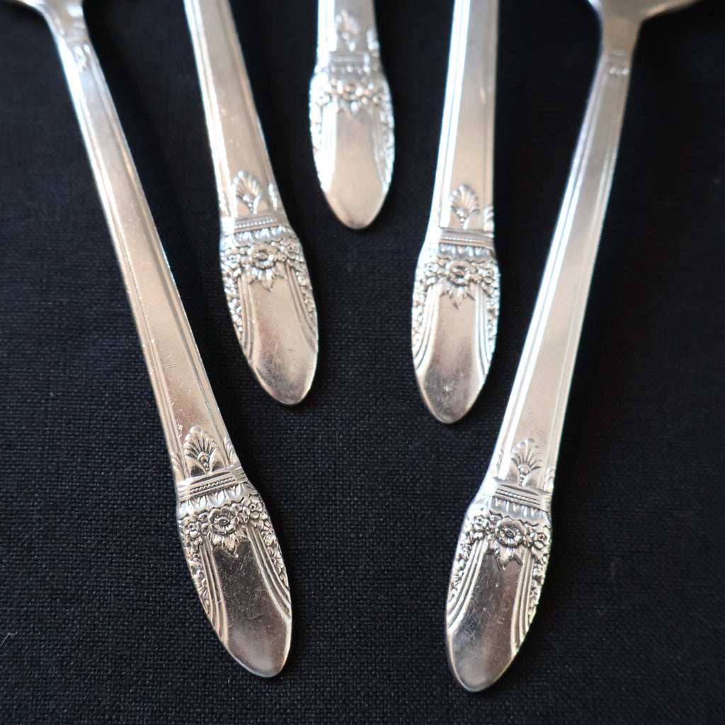 1847 Rogers Bros. Silverplate "First Love" Teaspoon