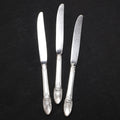 1847 Rogers Bros. Silverplate "First Love" Dinner Knife