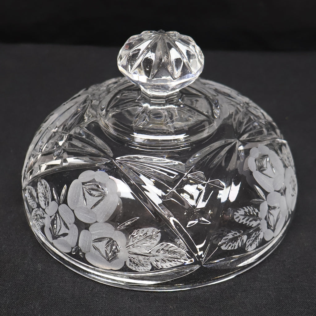 Fifth Avenue Crystal Lidded Candy Dish