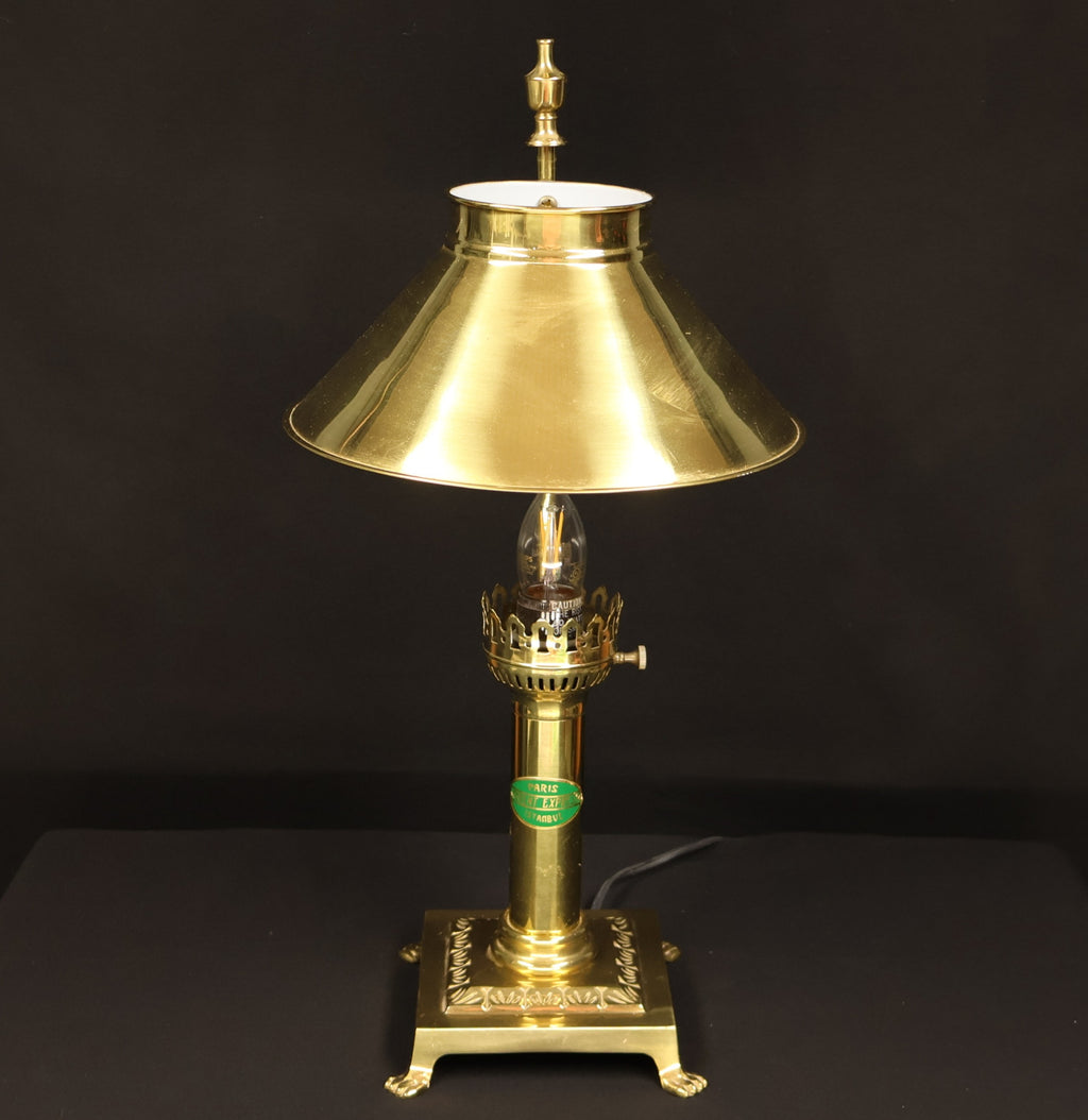 Orient Express Brass Table Lamp Reproduction
