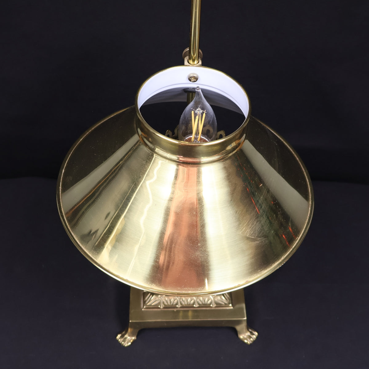Orient Express Brass Table Lamp Reproduction