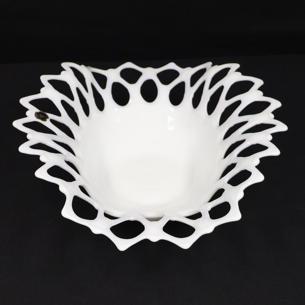 Westmoreland Doric Pattern White Milk Glass Bowl