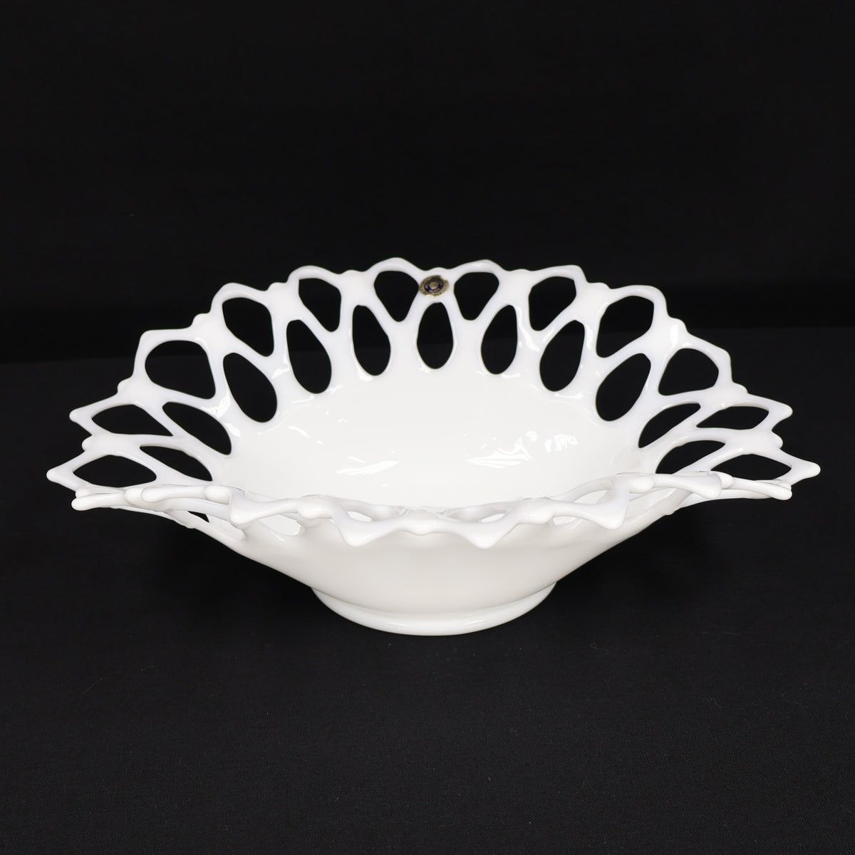 Westmoreland Doric Pattern White Milk Glass Bowl