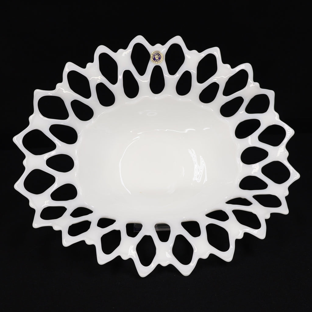 Westmoreland Doric Pattern White Milk Glass Bowl