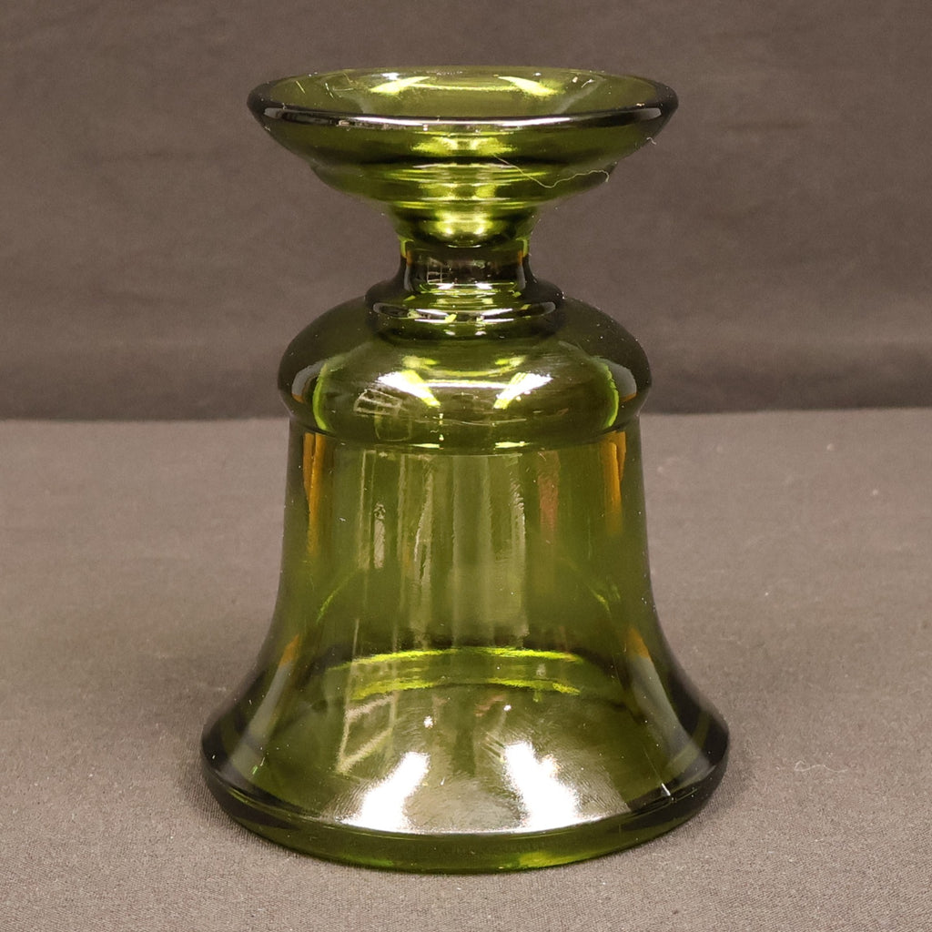 Indiana Glass Avocado Green Footed Pedestal Vase/Urn
