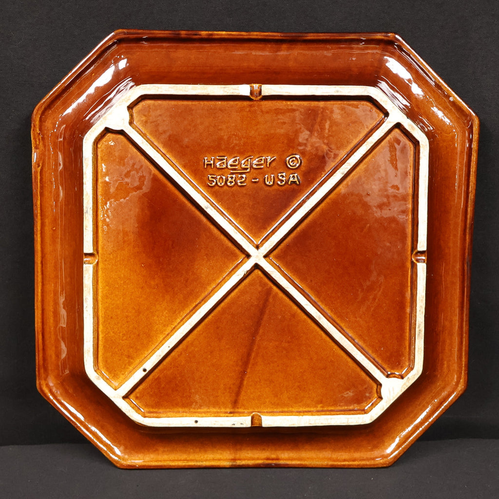 Royal Haeger Pottery Square Platter (#5082)