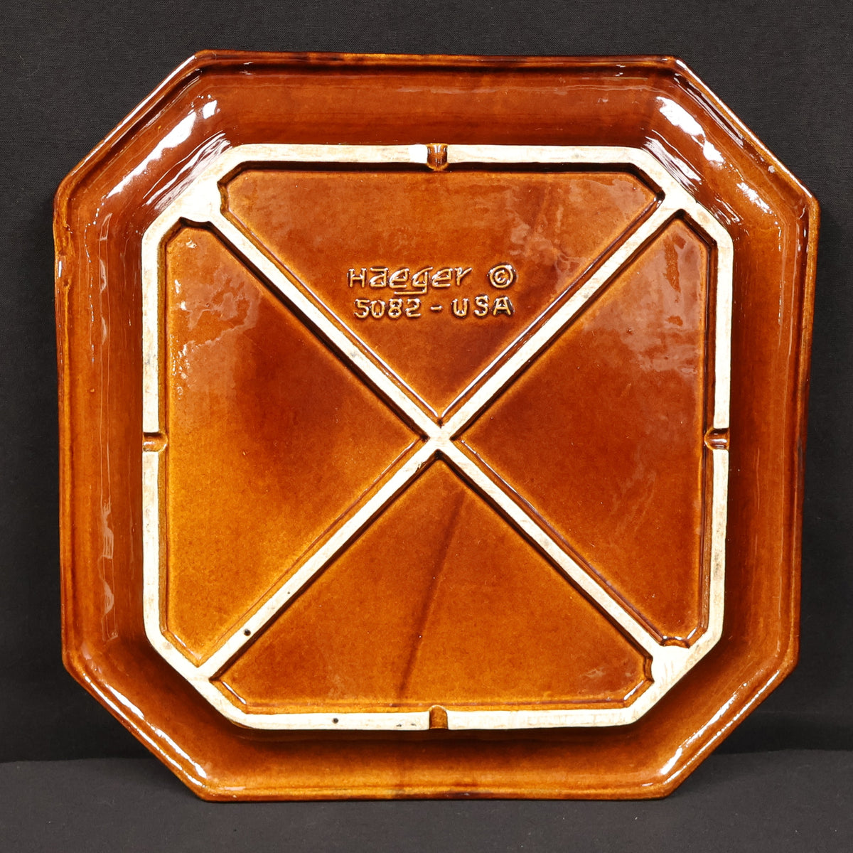 Royal Haeger Pottery Square Platter (#5082)