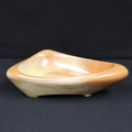 Frankoma Pottery #232 Freeform Triangular Bowl