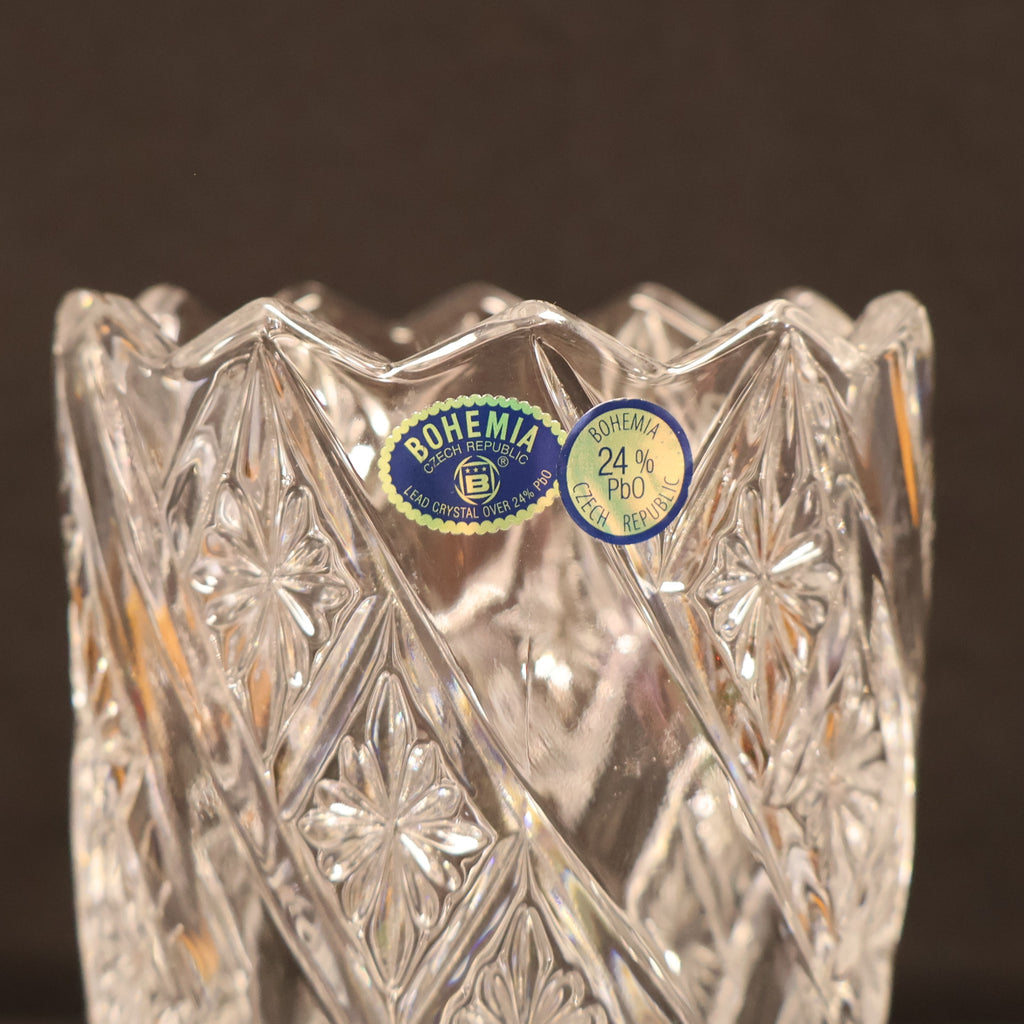 Bohemia Lead Crystal Vase