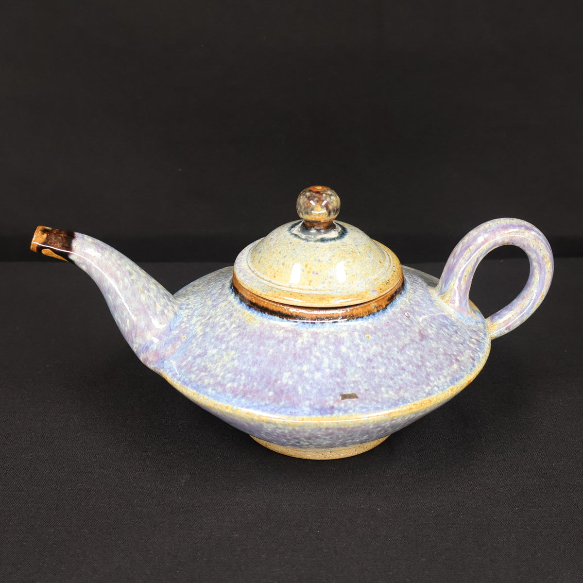 Tonala Netzi Sandstone Ceramic Teapot
