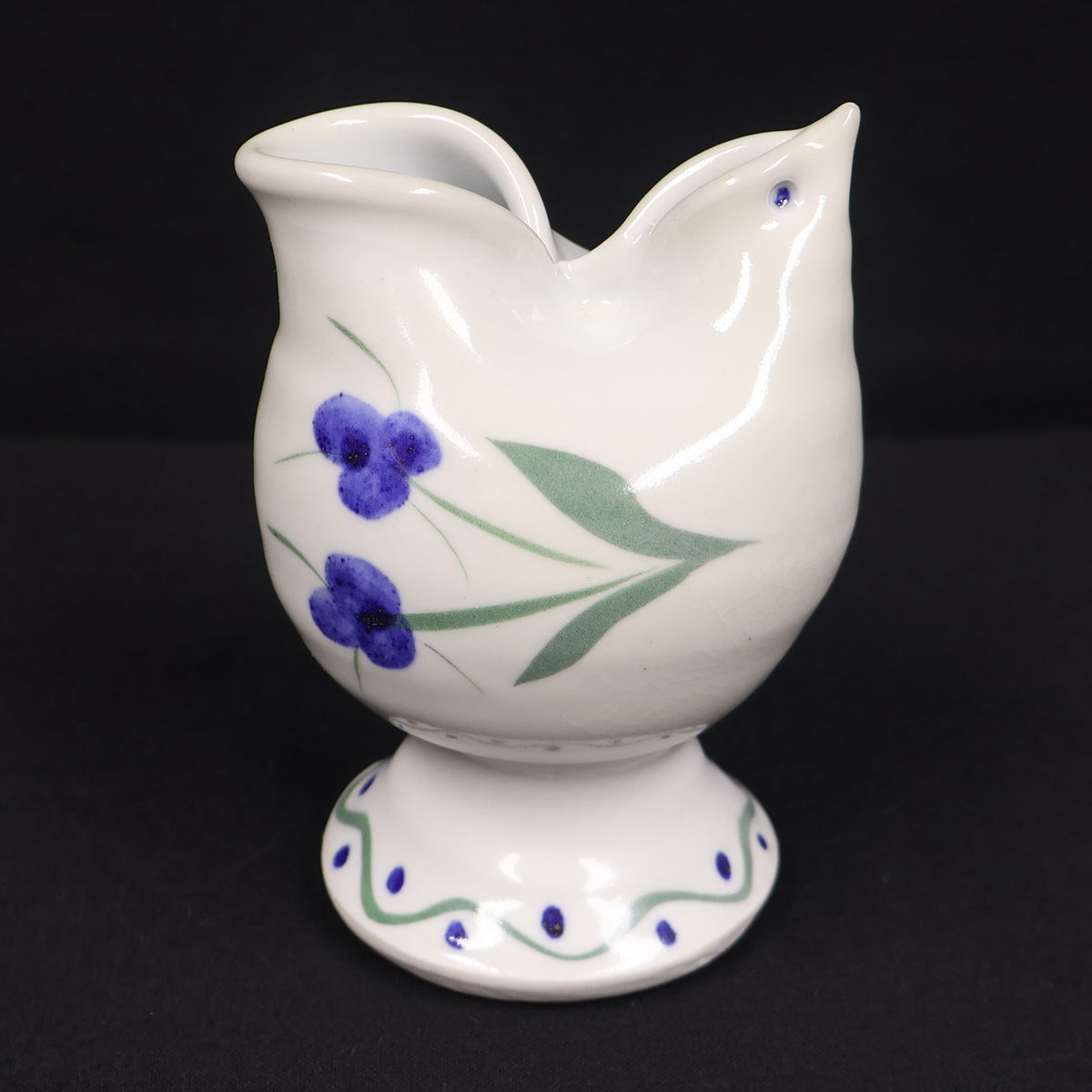 Bishop Hill Pottery Bird Creamer/Vase