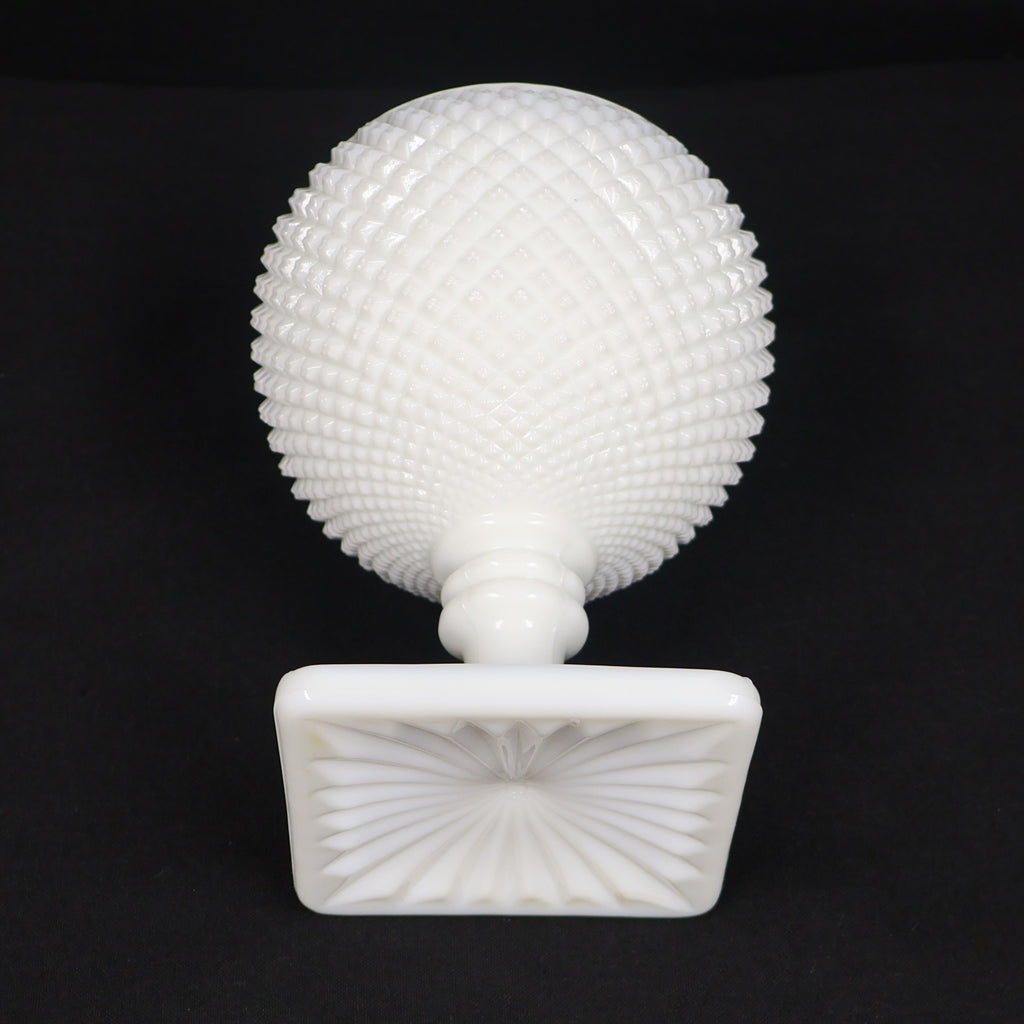 Westmoreland English Hobnail Milk Glass Ball Vase