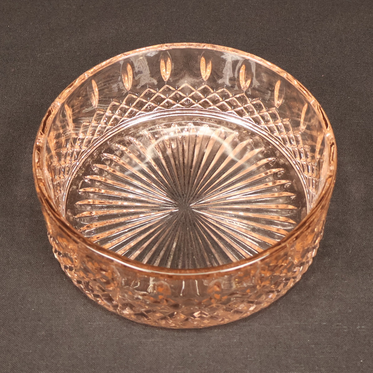 Indiana Glass Princess Covered Candy Dish
