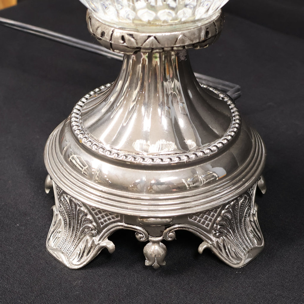 Godinger Shannon Crystal Electric Hurricane Lamp