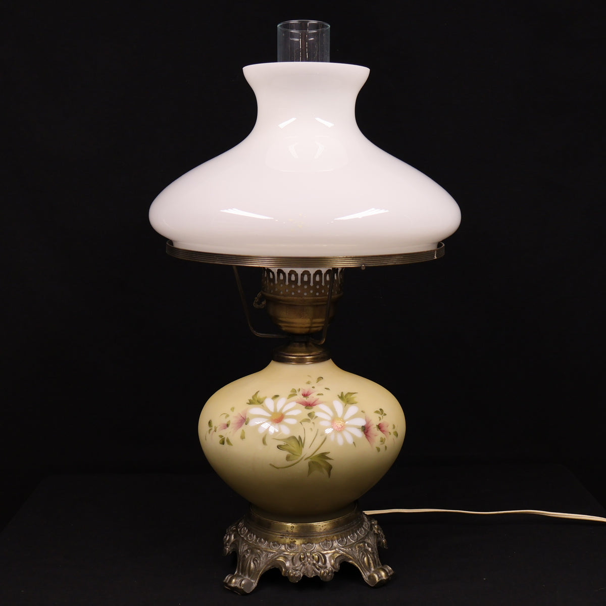 Hedco "Gone with the Wind" Style Hurricane Lamp
