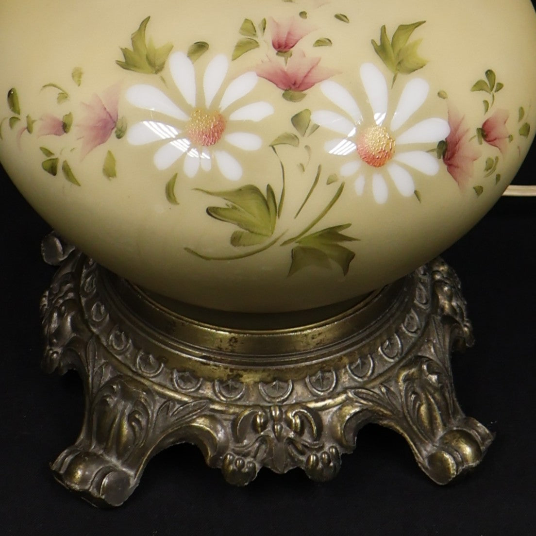 Hedco "Gone with the Wind" Style Hurricane Lamp