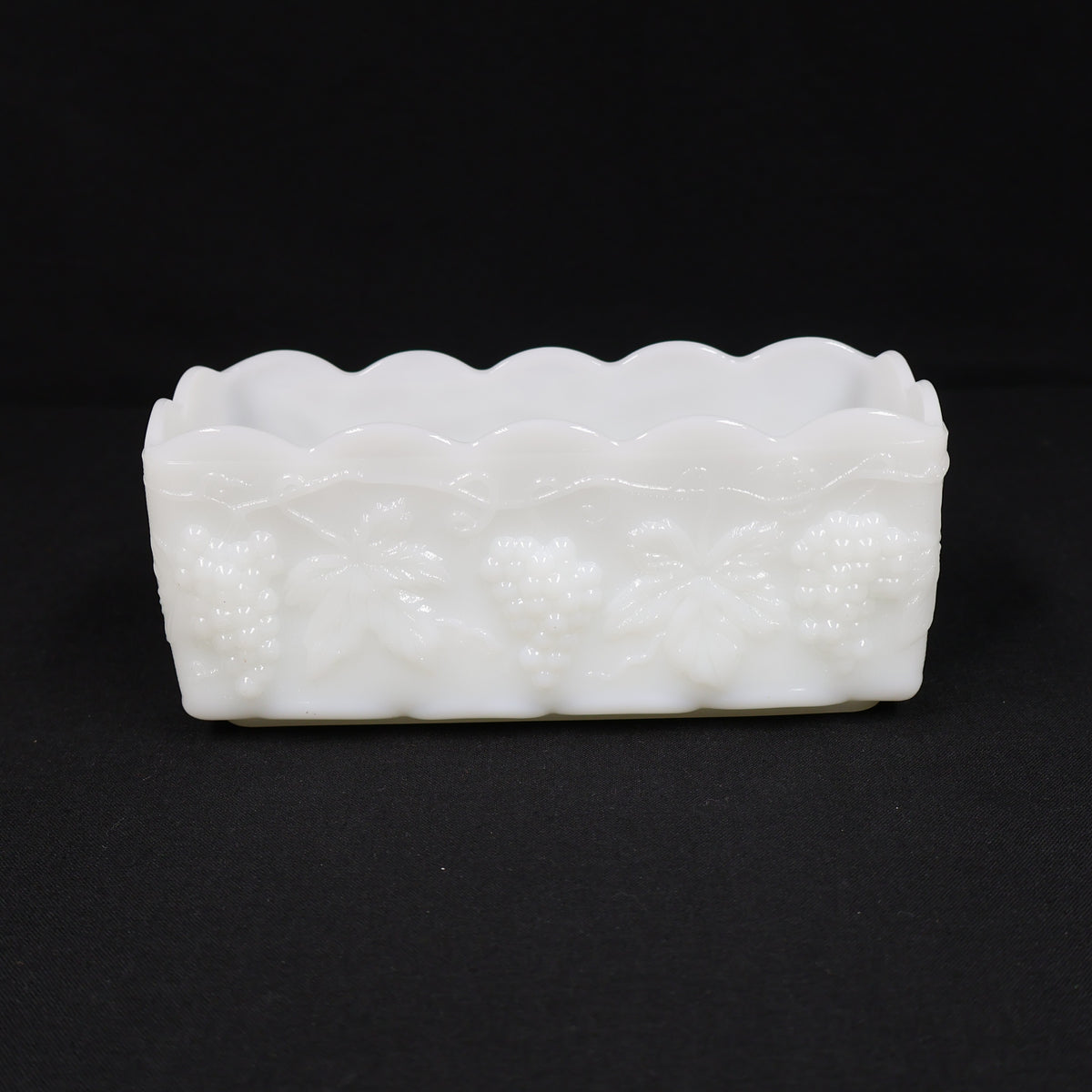 Anchor Hocking Fire-King Milk Glass Planter
