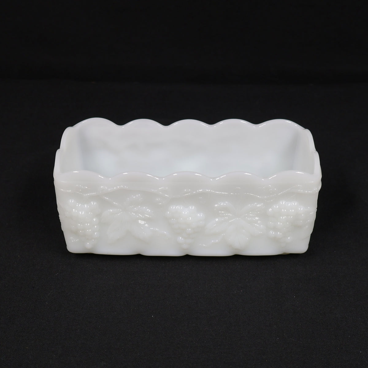 Anchor Hocking Fire-King Milk Glass Planter