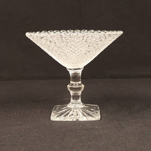 Anchor Hocking Miss America Clear Round Compote
