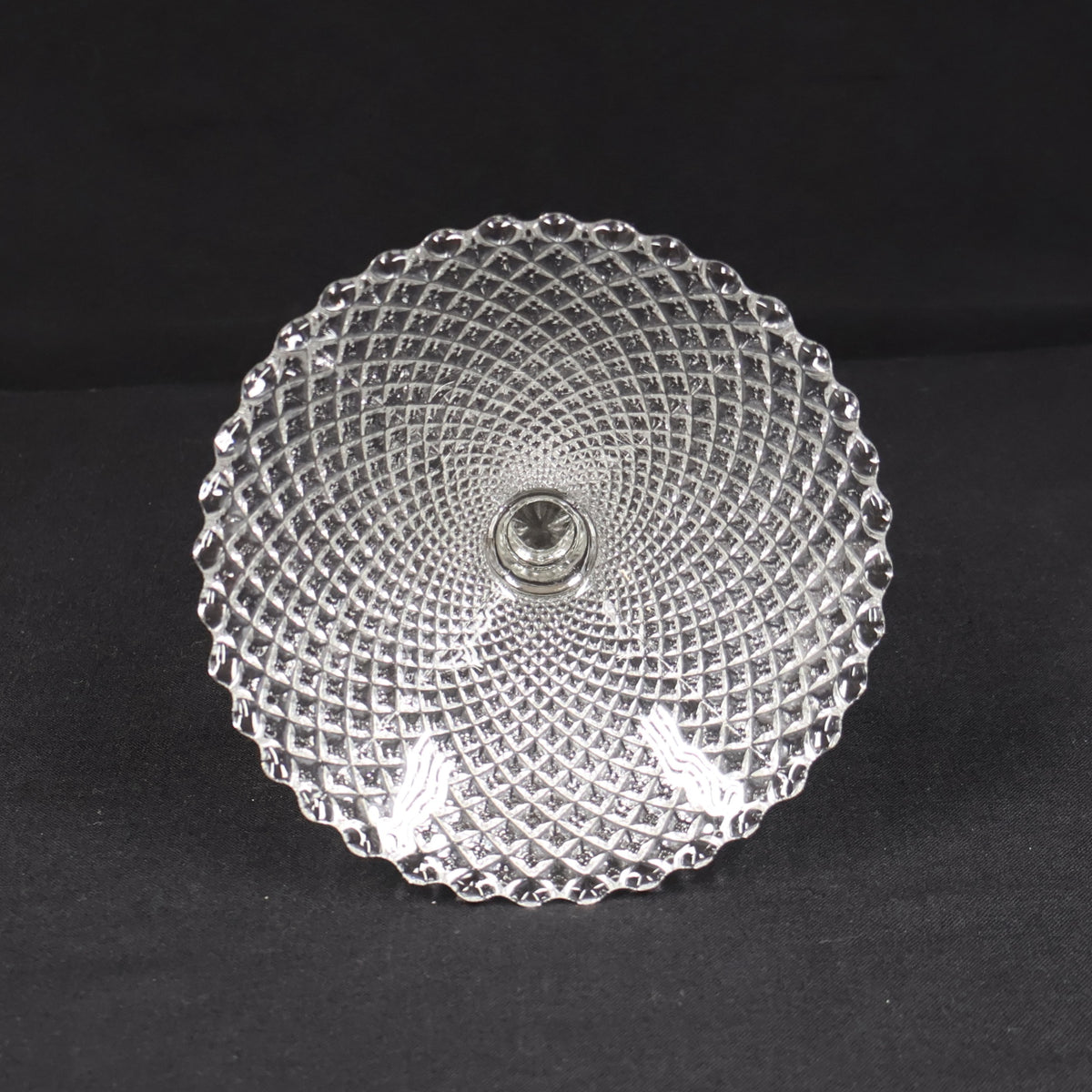 Anchor Hocking Miss America Clear Round Compote