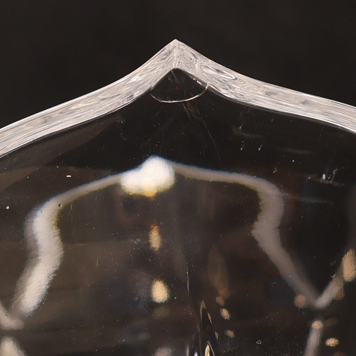 Gorham Cut Crystal Lotus Bowl