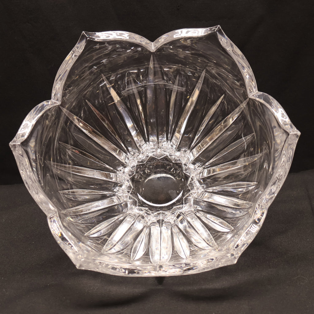 Gorham Cut Crystal Lotus Bowl