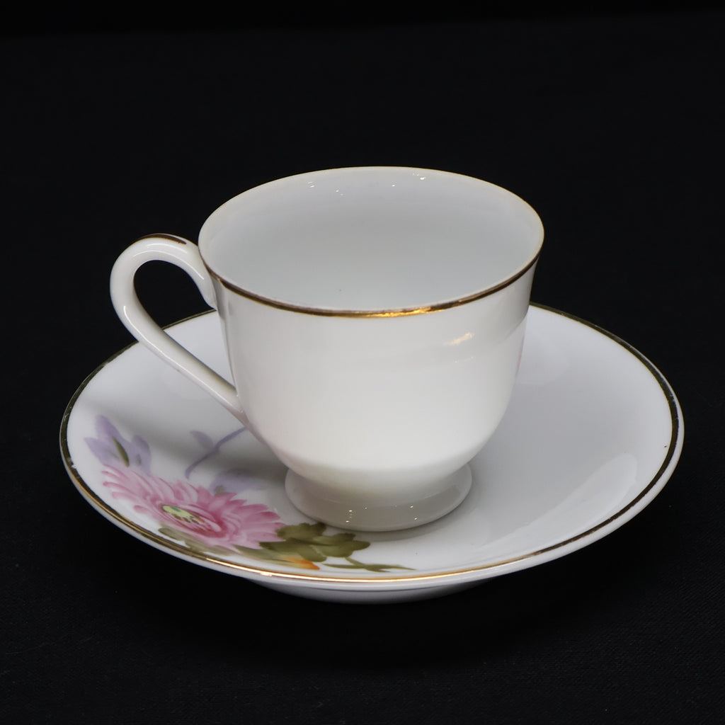 Merit Floral Tea Cup and Saucer made in Occupied Japan