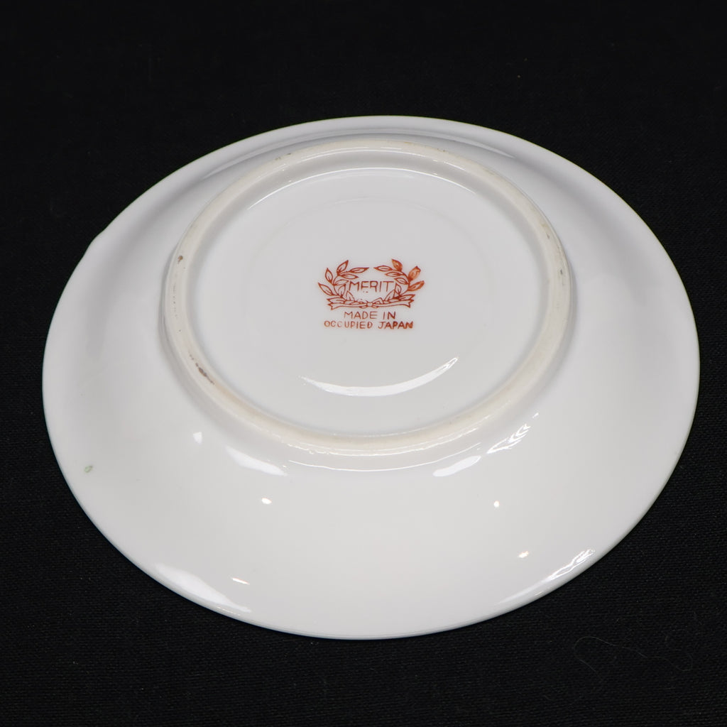 Merit Floral Tea Cup and Saucer made in Occupied Japan