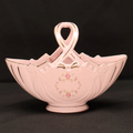 Leander 1946 China de Boheme Pink Porcelain Basket