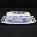 Historical Ports of England Covered Butter Dish
