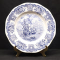 Historical Ports of England Dinner Plate