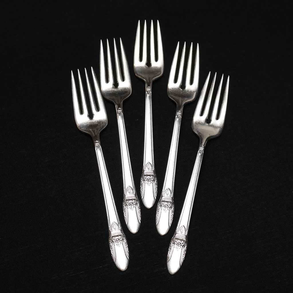 1847 Rogers Bros. Silverplate "First Love" Salad Fork