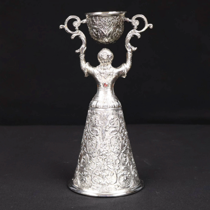 Silver Plated German Wedding Cup