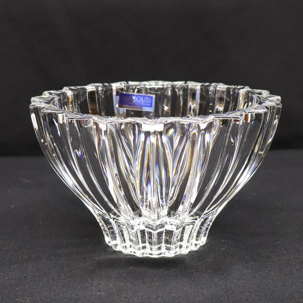 Marquis by Waterford Omnia Crystal Ribbed Bowl